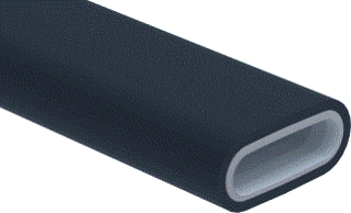 Rol a 10mtr. luchtverdeelslang 51x138mm flexibel buis ComfoT